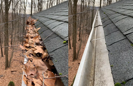 Gutter cleaning and drainage maintenance service